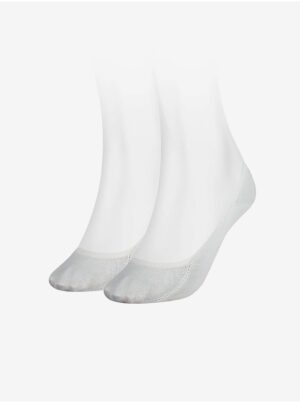 Tommy Hilfiger Socks - TH WOMEN REGULAR STEP 2P white