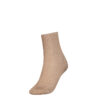 Tommy Hilfiger Socks - TH WOMEN SHORT SOCK 1P SMALL RIB beige