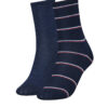 Tommy Hilfiger Socks - TH WOMEN SOCK 2P LUREX STRIPE two-tone