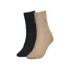 Tommy Hilfiger Socks - TH WOMEN SOCK CASUAL 2P beige