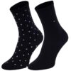 Tommy Hilfiger Socks - Tommy Hilfige Dot 2 Pack Black