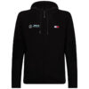 Tommy Hilfiger Sweater - 1 MB TECH HOODED ZIPPER THRU black