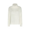 Tommy Hilfiger Sweater - CABLE MIX ROLL-NK SWEATER LS beige