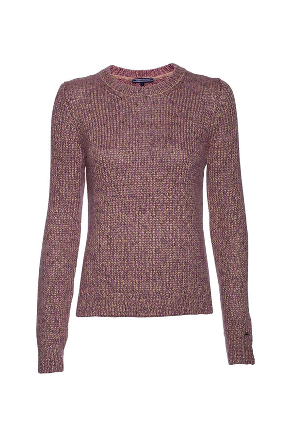 Tommy Hilfiger Sweater - FROLA LUREX TWEED C-NK SWTR multicolour