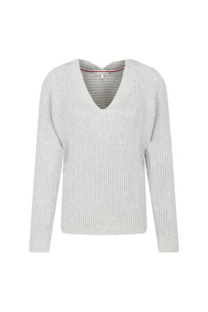 Tommy Hilfiger Sweater - HASEL V-NK SWTR grey