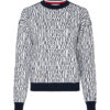 Tommy Hilfiger Sweater - NESSY SCRIPT AOJ C-NK SWT LS white