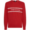 Tommy Hilfiger Sweater - ROPE LOGO SWEATER red