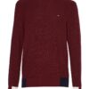 Tommy Hilfiger Sweater - RWB BLOCK PLACEMENT CREW red