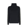 Tommy Hilfiger Sweater - SIDE STRIPE MOCK-NK SWEATER LS blue