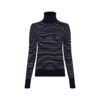 Tommy Hilfiger Sweater - SOFT COTTON ROLL-NK SWEATER LS dark blue
