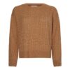 Tommy Hilfiger Sweater - SOFTWOOL CABLE C-NK SWEATER red