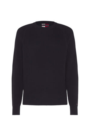 Tommy Hilfiger Sweater - TWO STRUCTURE SWEATER dark blue