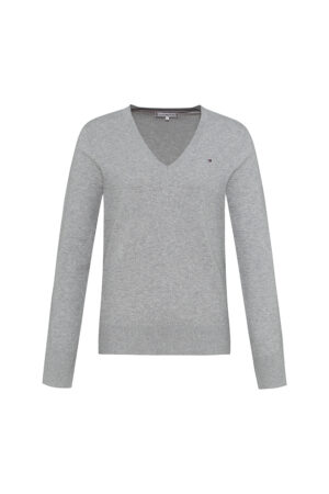 Tommy Hilfiger Sweater - V-NK SWTR grey
