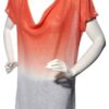 Tommy Hilfiger Sweater - eva drape swtr orange