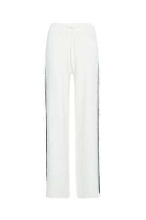 Tommy Hilfiger Sweatpants - TH FLEX WIDE LEG PANT white