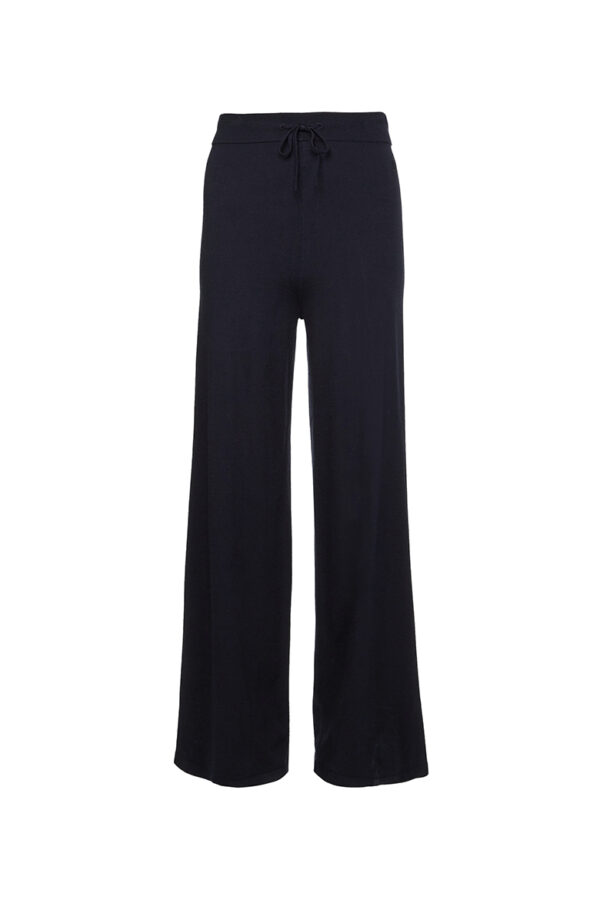 Tommy Hilfiger Sweatpants - WIDE LEG PANT blue