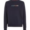 Tommy Hilfiger Sweatshirt - CONTRAST STITCH CREWNECK blue