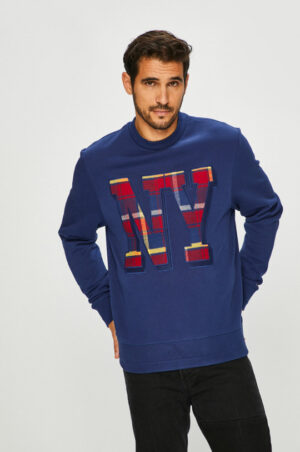 Tommy Hilfiger Sweatshirt - RELAXED HEAVY BRANDED SWEATSHIRT blue