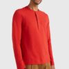Tommy Hilfiger T-shirt - CLASSIC HENLEY red