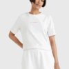 Tommy Hilfiger T-shirt - REG NEW BRANDED ESS C-NK SS white