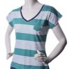 Tommy Hilfiger T-shirt - lima stp v-nk ss green
