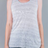 Tommy Hilfiger Tank top - LASSIE SCOOP NK VEST grey