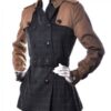 Tommy Hilfiger Trench coat - MARYLIN CHK SHORT TRENCH black