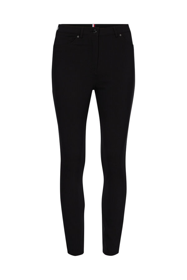Tommy Hilfiger Trousers - BISTRETCH POLY SKINNY PANT black
