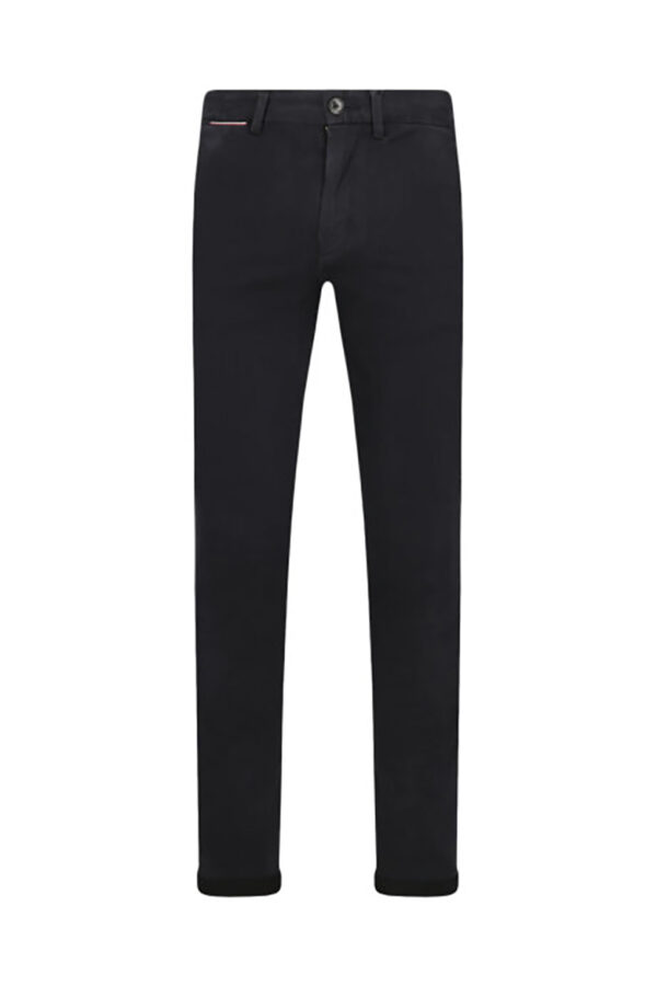 Tommy Hilfiger Trousers - BLEECKER TH FLEX SATIN CHINO GMD blue