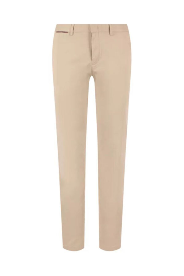 Tommy Hilfiger Trousers - DENTON CHINO SUMMER TWILL FLEX beige