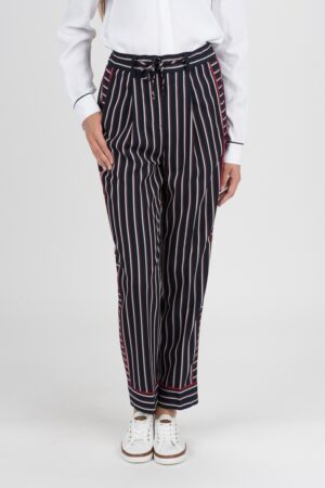 Tommy Hilfiger Trousers - HOKU PANT dark blue