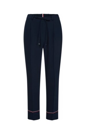 Tommy Hilfiger Trousers - PALOMA PULLON PANT dark blue