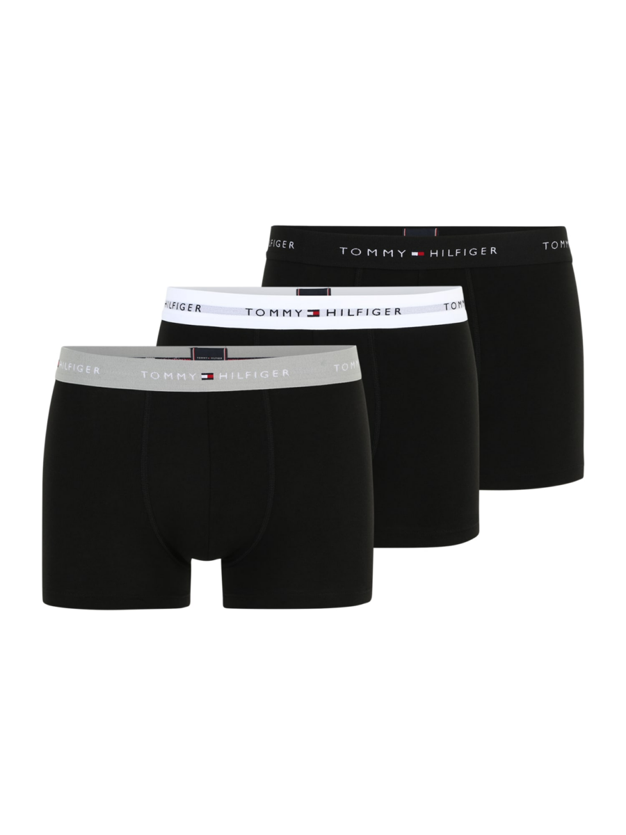 Tommy Hilfiger Underwear Boxeralsók  szürke / piros / fekete / fehér-Hungary