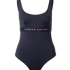 Tommy Hilfiger Underwear Fürdőruhák  sötétkék / tűzpiros / fehér-Hungary