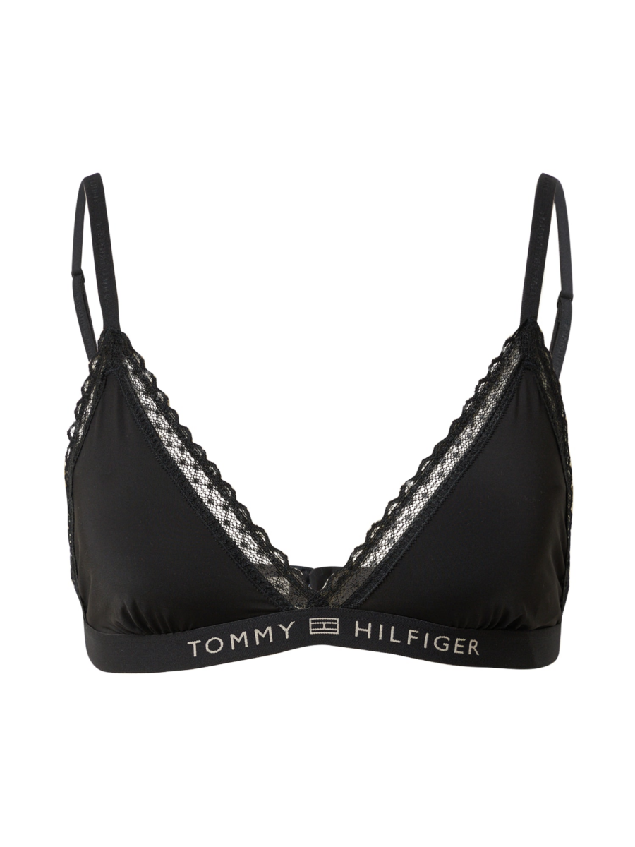 Tommy Hilfiger Underwear Melltartó  fekete / fehér-Hungary