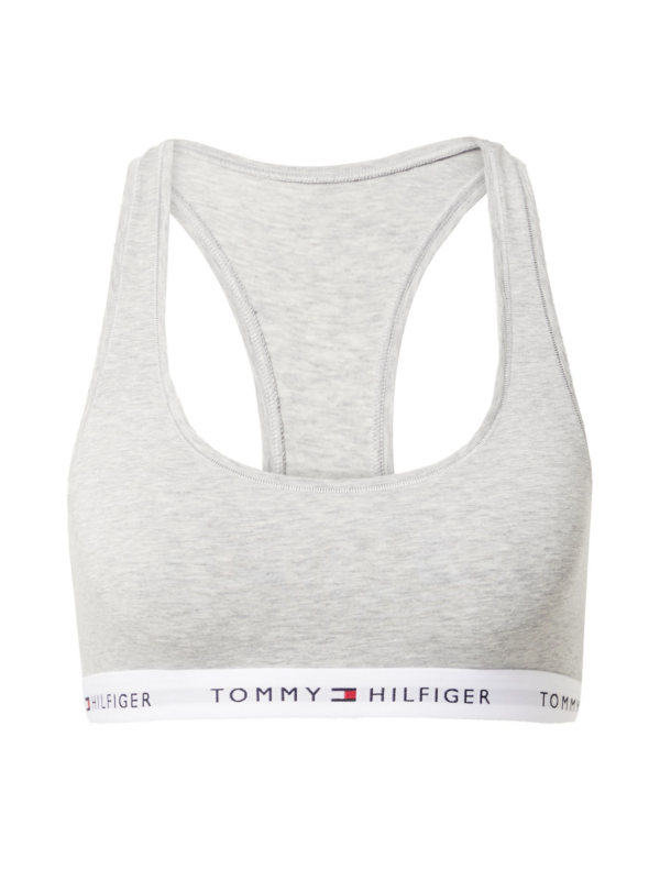 Tommy Hilfiger Underwear Melltartó  sötétkék / szürke melír / piros / fehér-Hungary
