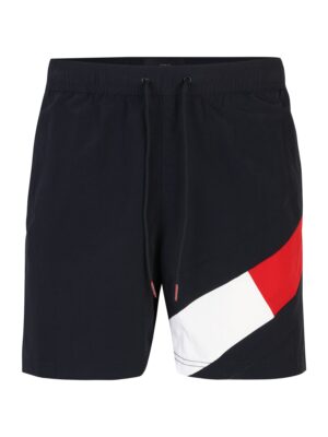 Tommy Hilfiger Underwear Rövid fürdőnadrágok  tengerészkék / piros / fehér-hu