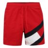 Tommy Hilfiger Underwear Rövid fürdőnadrágok  tengerészkék / piros / fehér-hu