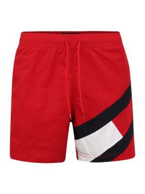 Tommy Hilfiger Underwear Rövid fürdőnadrágok  tengerészkék / piros / fehér-hu
