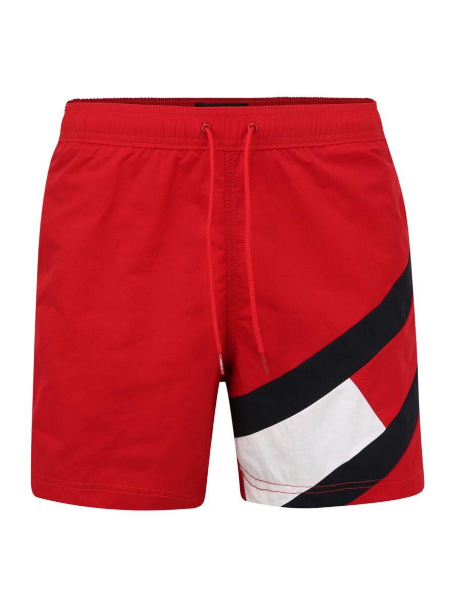 Tommy Hilfiger Underwear Rövid fürdőnadrágok  tengerészkék / piros / fehér-hu