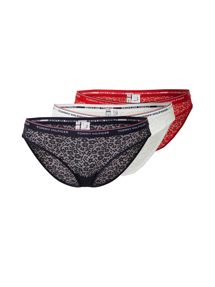 Tommy Hilfiger Underwear Slip  piros / fekete / fehér-Ár