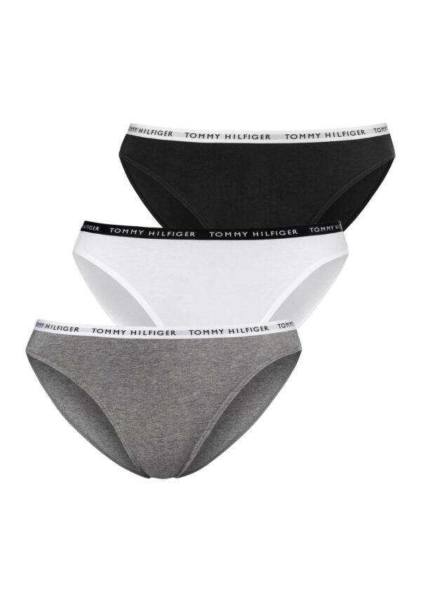 Tommy Hilfiger Underwear Slip  szürke melír / fekete / fehér-hu