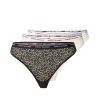 Tommy Hilfiger Underwear String bugyik  púder / fekete / fehér-Ár
