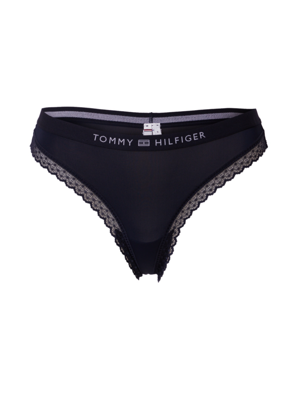 Tommy Hilfiger Underwear String bugyik  tengerészkék / fehér-Hungary