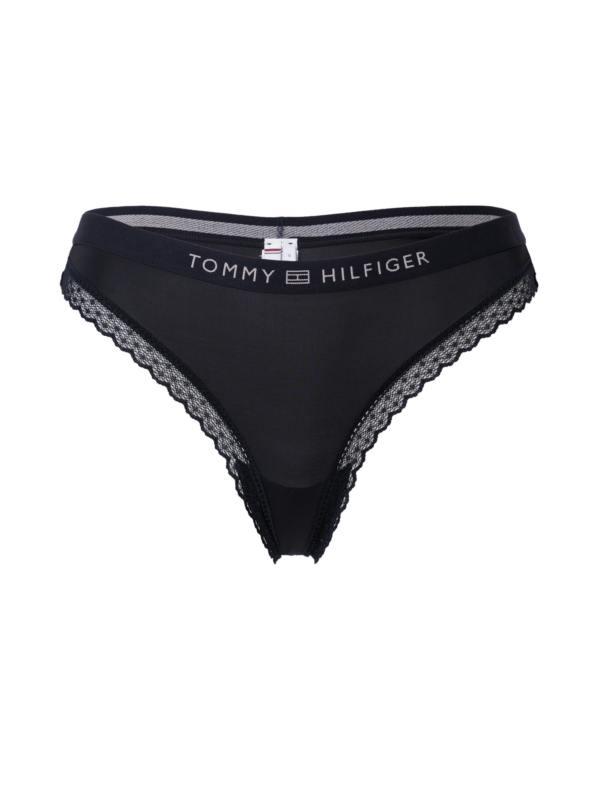 Tommy Hilfiger Underwear String bugyik  világosszürke / fekete-Hungary