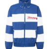 Tommy Jeans Átmeneti dzseki 'Timeless'  kék / rikító piros / fehér-Hungary