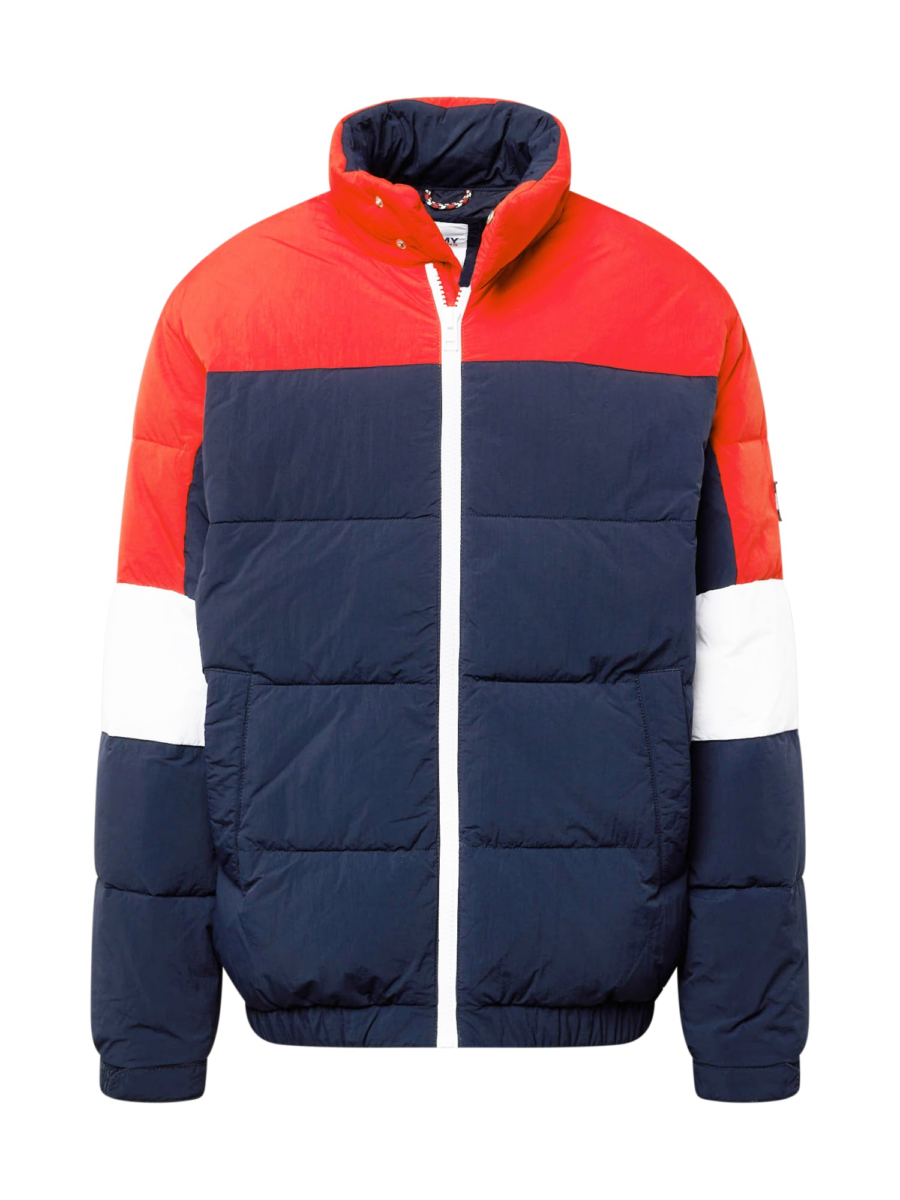 Tommy Jeans Átmeneti dzseki  tengerészkék / vérvörös / fehér-Ár