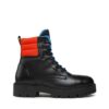 Tommy Jeans Boots - PADDED LACE UP HERIT black