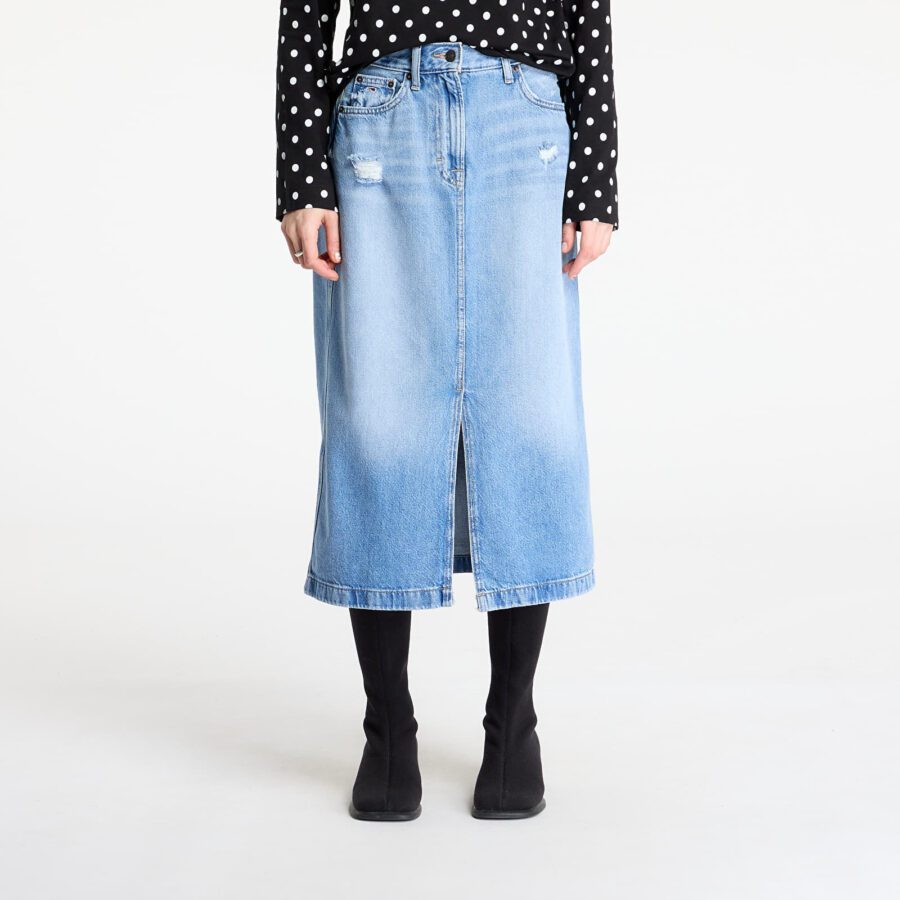 Tommy Jeans Claire Midi Skirt Denim 25-alacsony-ár