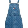 Tommy Jeans Dress - DENIM DUNGAREE DRESS CF8011 blue